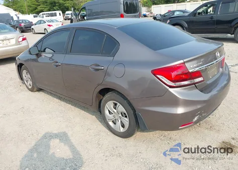 2015 Honda Civic Lx из США, поврежденный, VIN 19XFB2F54FE008766